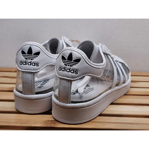 Adidas Mens Superstar Original Transparent Shoes Size 8 main image 11